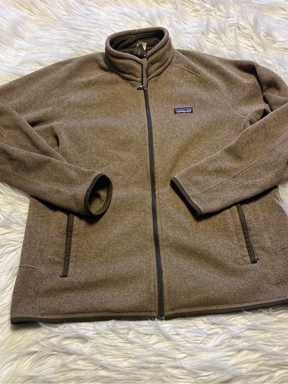 Patagonia better sweater full zip Brown Zip-Up Fleece Jacket
